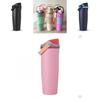 Portable Insulated Thermos With Lockable Flip Lid For Camping And Daily Commuting