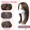 Gradient Gold Long Hair Wig with Bangs – Natural, Breathable Synthetic Fiber for European and American Women