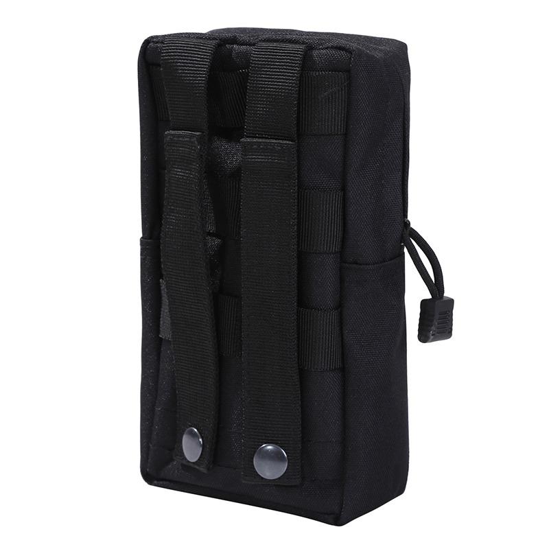 600D Oxford Outdoor Military Tactical Bag EDC Molle Tool Zipper Waist Accessories Durable Belt Como Pouch For Hunting Airsoft