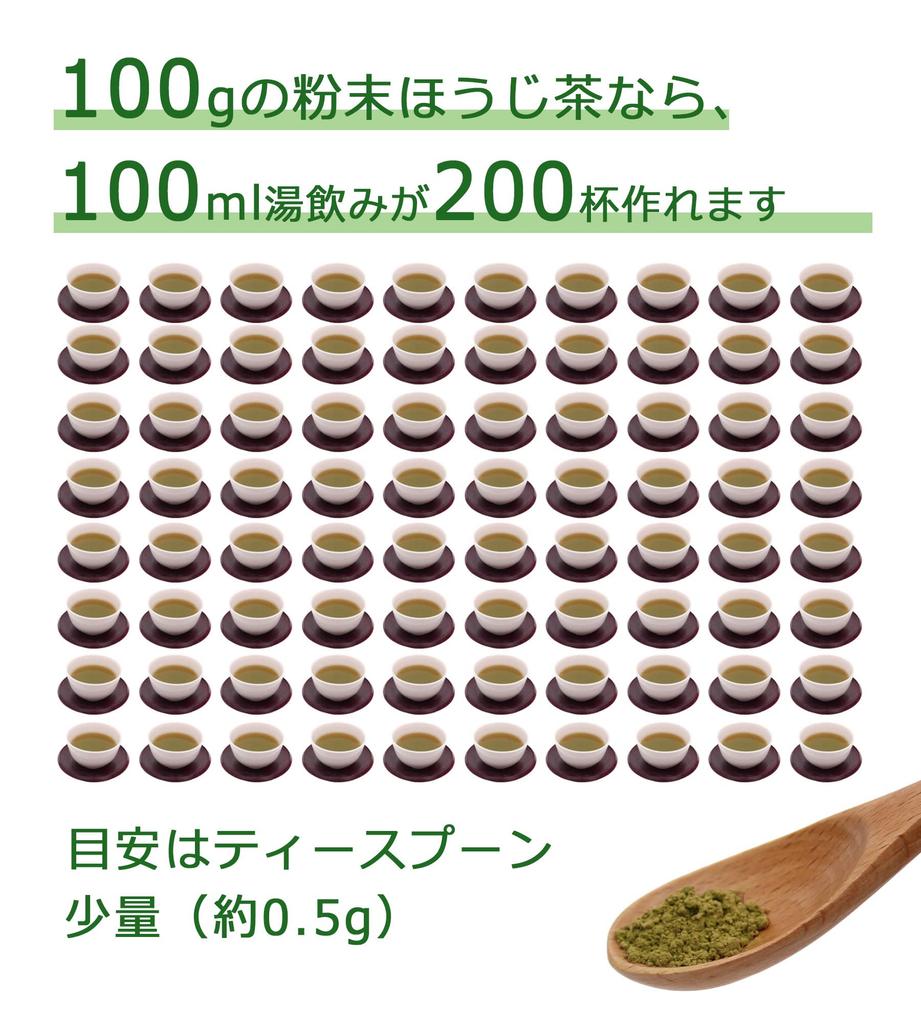 Shizuoka Prefecture First Grade Whole Roasted Green Tea Powder, Grown Without Chemical Fertilizers, Nutritious, Eatable Tea, Mixes with Shochu, Uses