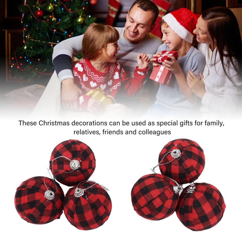 6Pcs 70mm 2.76 Inch Christmas Ornaments  S Christmas Tree Decoration  S New Year S Decor