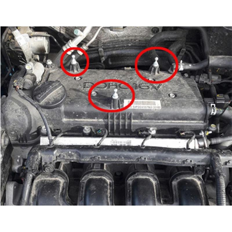 For Hyundai Solaris 2017 Engine dust cover Creta IX25 1.6 for kia 2017 RIO 4th Cited cover decorative Hood OEM 292402B210