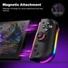 Magnetic Wireless Controller For Switch 2 One-Key Wake Up RGB Light Hall 3D Joystick Turbo Gamepad Programmable Back Buttons Set