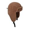 Clape Flight Pilot Cap with Ear Solid Cold Weather Russian Warm Cap, Flaps, Color, Protection, Winter, Outdoor, Skiing, Snowboarding, Commuting,