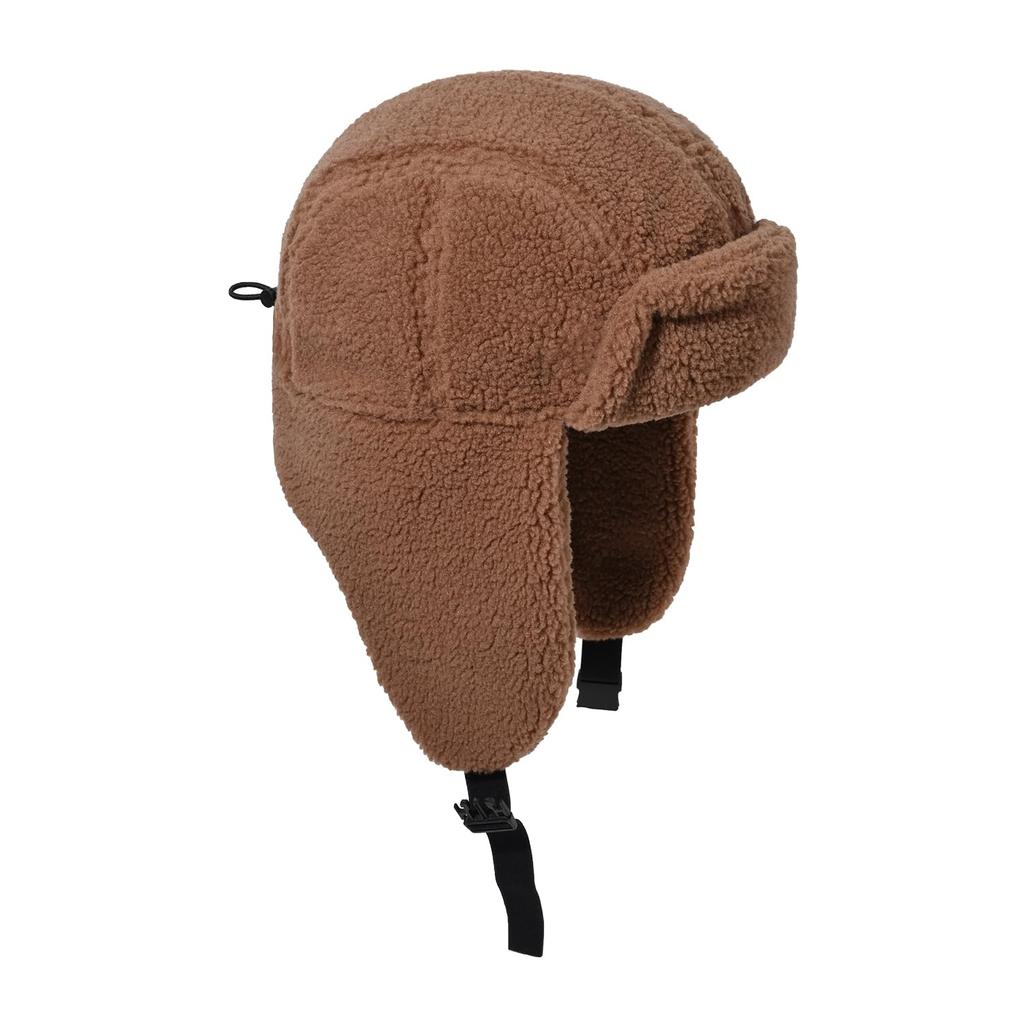Clape Flight Pilot Cap with Ear Solid Cold Weather Russian Warm Cap, Flaps, Color, Protection, Winter, Outdoor, Skiing, Snowboarding, Commuting,