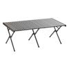 Portable Aluminum Roll-Up Camping Table