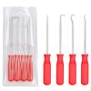 4-Piece Oil Seal Hook Set: Tire Repair & O-ring Puller Removal Tools