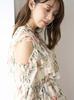 Sustaina Print Frill Mini Dress SWFO251069MIX0