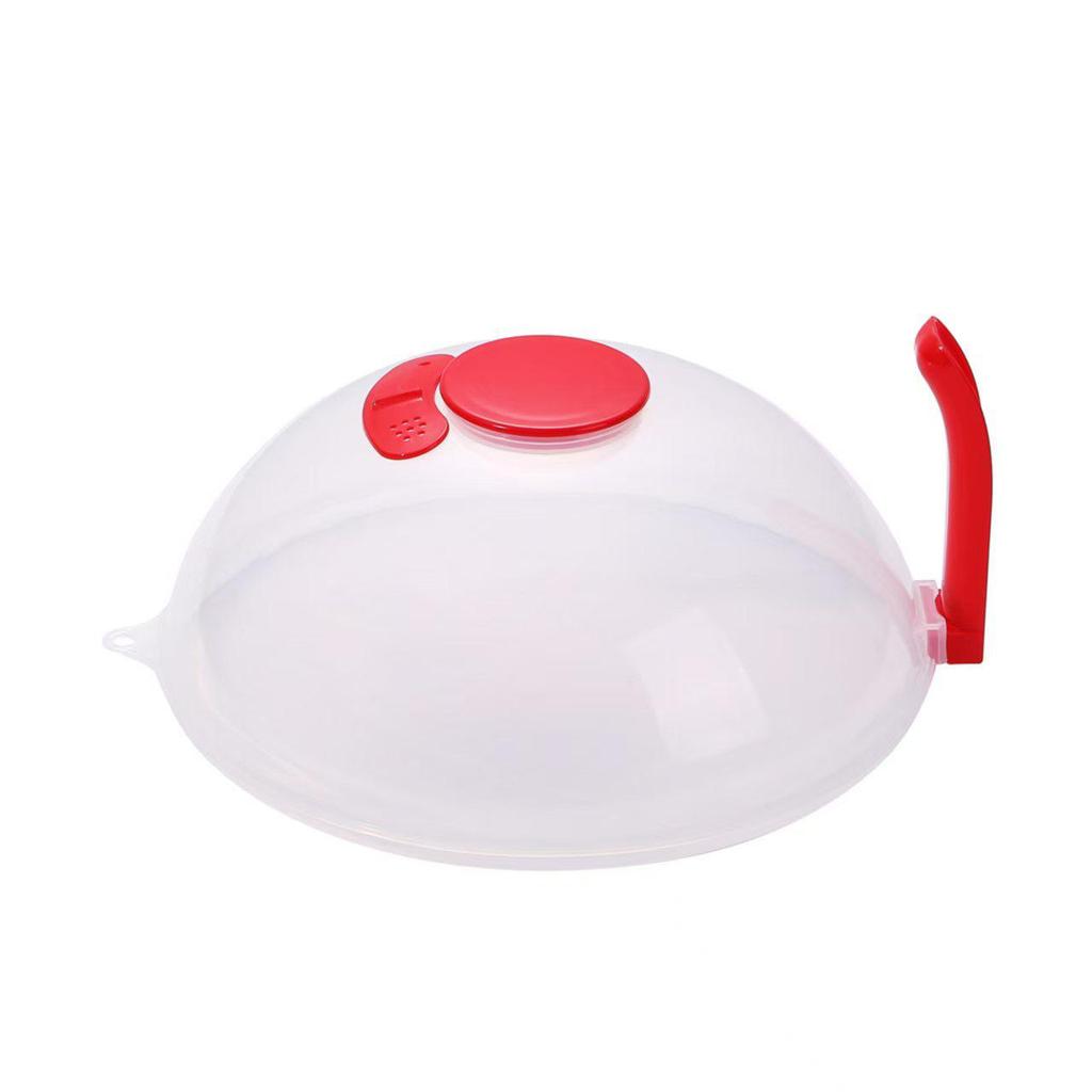 Microwave Heat-Resistant Splash-Proof Food Cover – Food-Grade Plastic, Household Bowl Cover