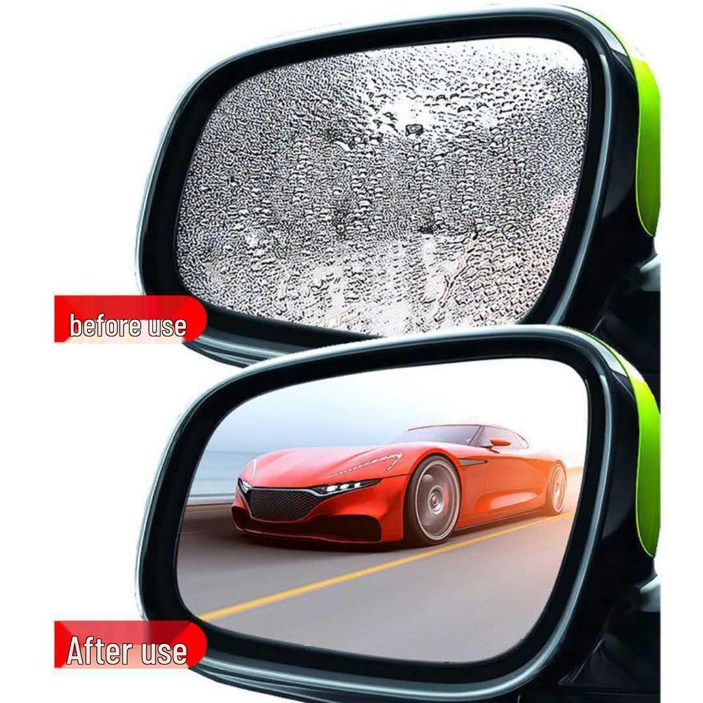 Wasserdichtes und Regendichtes Rückspiegel-Folien-Set für Autos