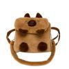 Capybara And Cute Raccoon Plush Backpack Ideal For School Durable Versatile Carrying