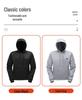 Unisex Smart USB Heated Hoodie with Constant Temperature and Plush Lining