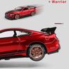 Scale 1:32 Mustang Shelby GT500 F-150 Toy Car Model Alloy Diecast Sound Light Pull Back Vehicle Models Kids Birthday Gifts