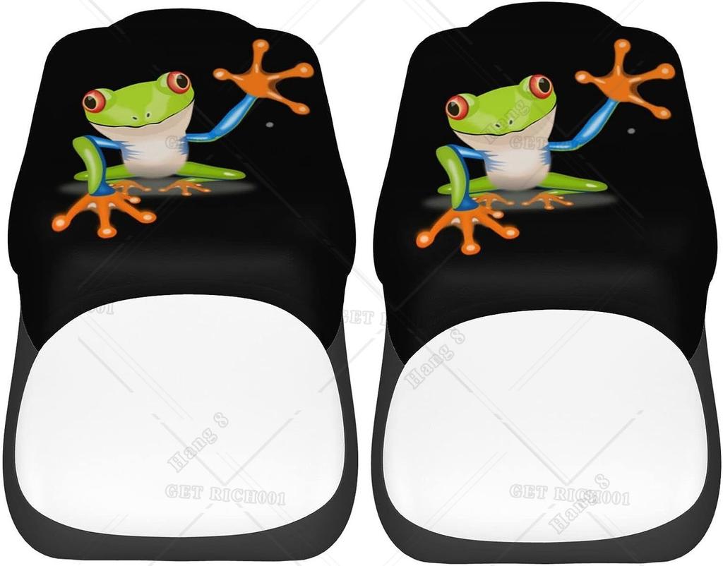Cartoon Frog Car Seat Covers Universal 2 Pcs Auto Front Seat Cover Fit Most Cars Suv Sedan Trucks Four Seasons Seat Covers