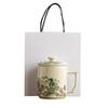 Landscape Tea Cup/personal Use/mug/covered/tea Separation Cups/Chinese Ceramic Office Cups/ceramic/ With Filter Screen