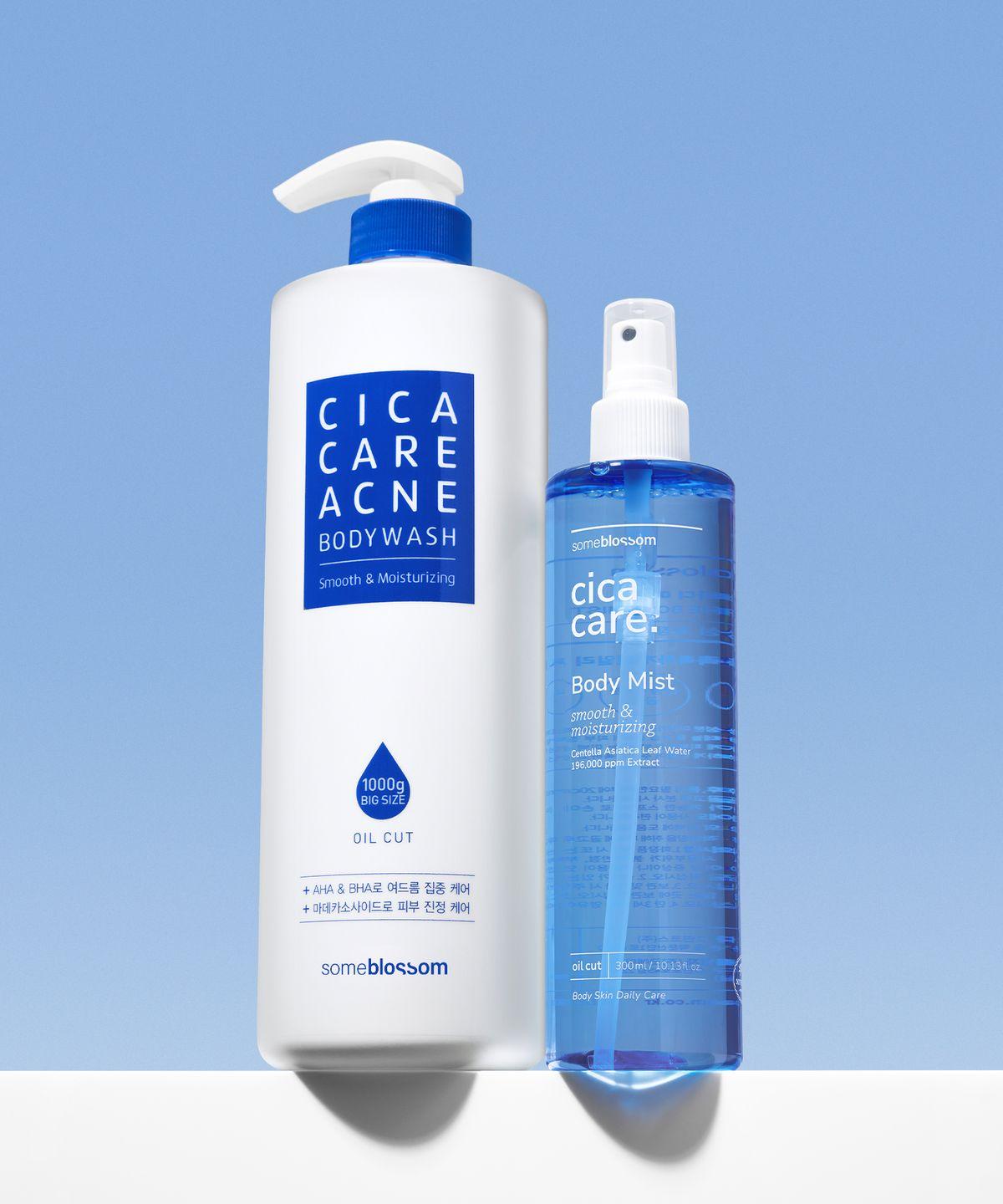 [2-Piece Set] Cica Care Body Wash 1000g + Body Mist 300ml