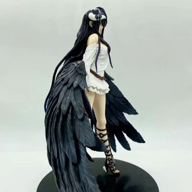 Non-Toxic Overlord Iii Albedo Ver. 21 Cm Anime Figure Albedo Pvc Action Figure Toy Beautiful Children Doll Collection Model Christmas Gift