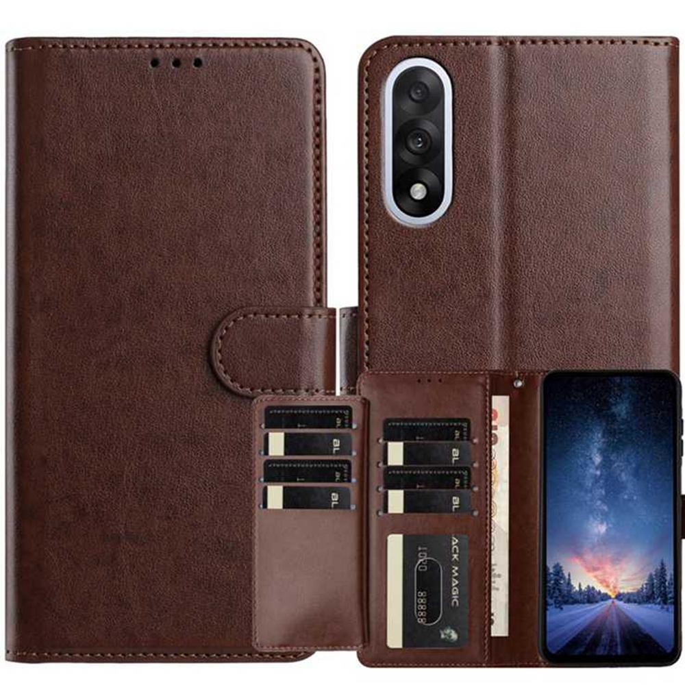 For OnePlus Nord 5 5G Wallet Phone Case Stand PU Leather Folio Flip Cover with 8 Card Slot