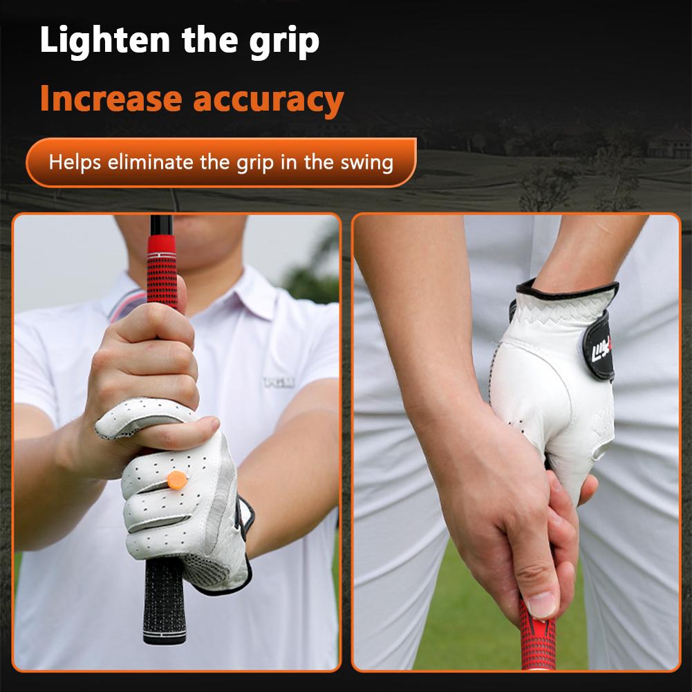 Golf Grip Friction Stickers Golf Anti Slip Finger Tape Light Silicone Grip Pad Training Accessories For Beginners Training