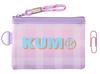 Raymay Fujii KUM Clip Pouch with Paper Pink KM1175P Clips,