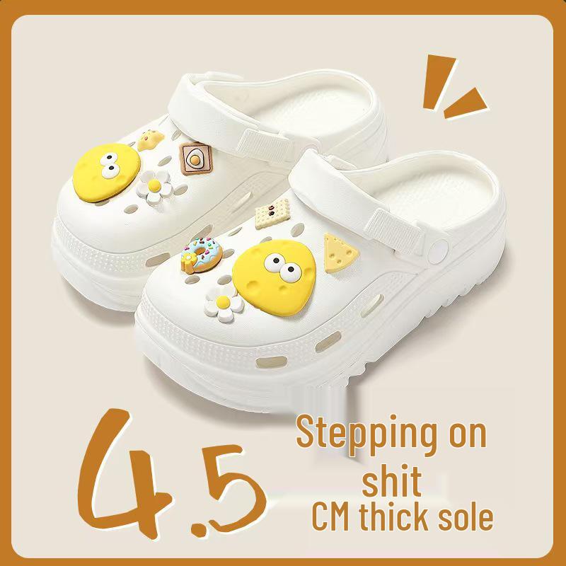 Women's Thick-Soled Non-Slip Summer Sandals: Breathable, Outdoor-Ready, Comfortable Slippers