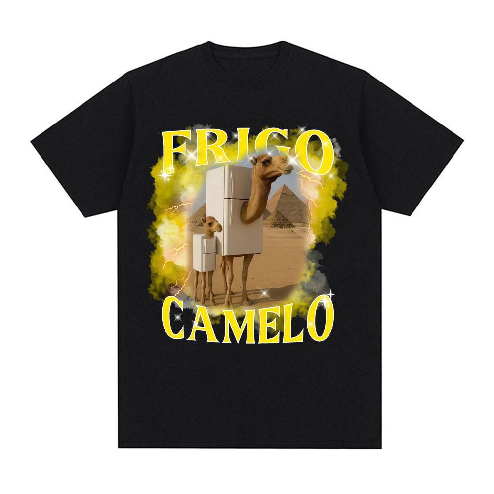 

Frigo Camelo Elephant Graphics T Shirt Funny Italian Brainrot Meme T Shirts Men Women 100% Cotton High Quality Oversized T-sh... S разноцветный