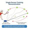 Hot Solo Tennis Trainer Rebound Ball Exercise Tennis Training Machine Sparring Device Tool Accessories Tennis Practice Trainer