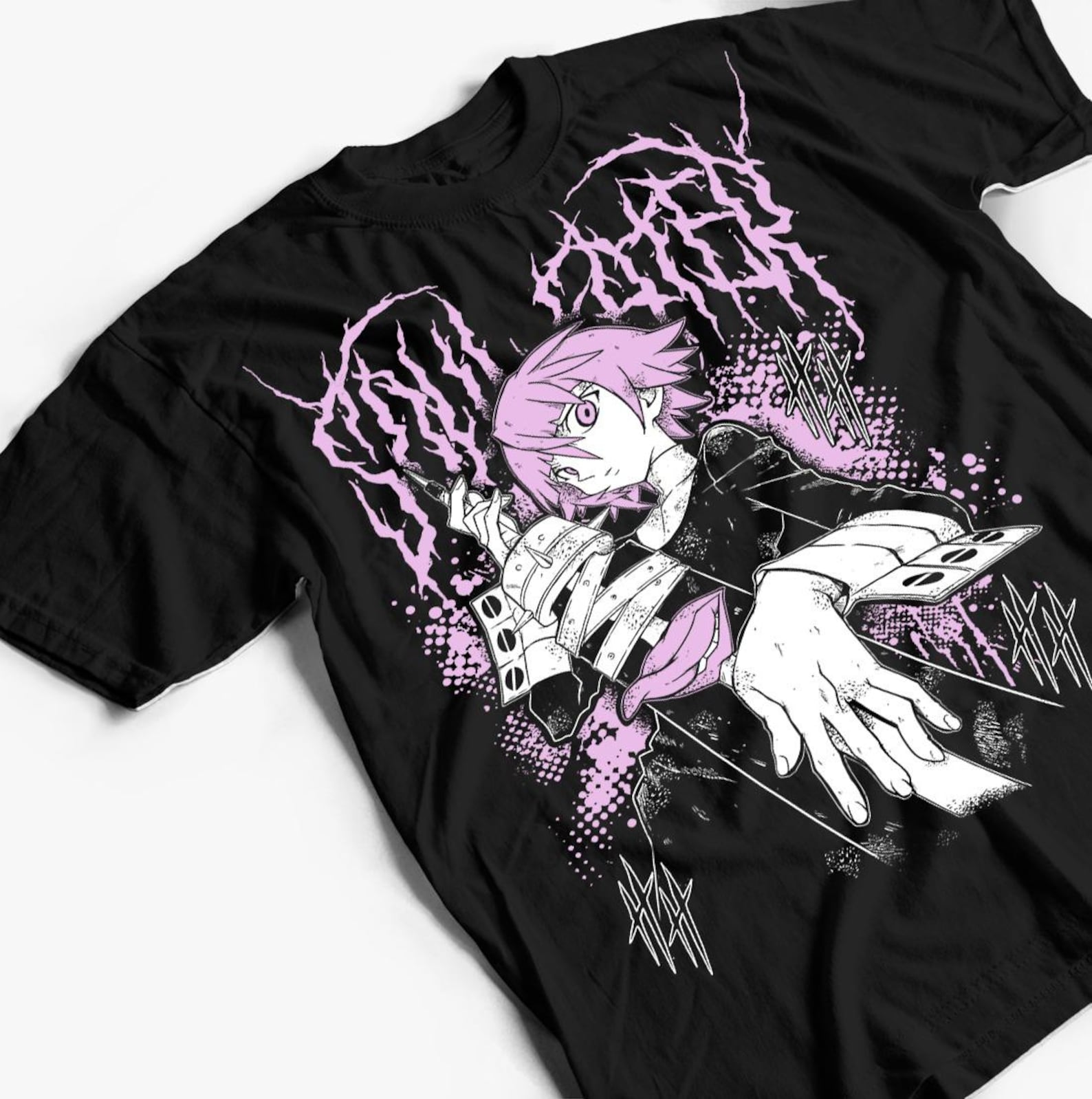 Death The Kid Shirt -Soul Eater Anime Tshirt,Manga Cosplay Tee 3XL