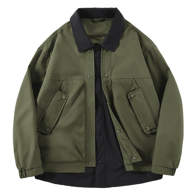 

Осень и зима, новая мужская модная куртка из двух частей, модная, универсальная, мягкая, приятная для кожи, водонепроницаемая, ветрозащитная, теплая XL