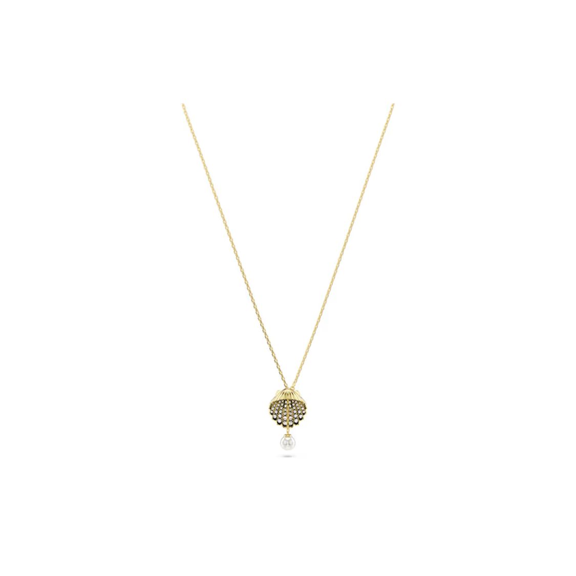 Swarovski Idyllia Shell Pattern Necklace Women necklace Gold 5683968 Box (Random Color)