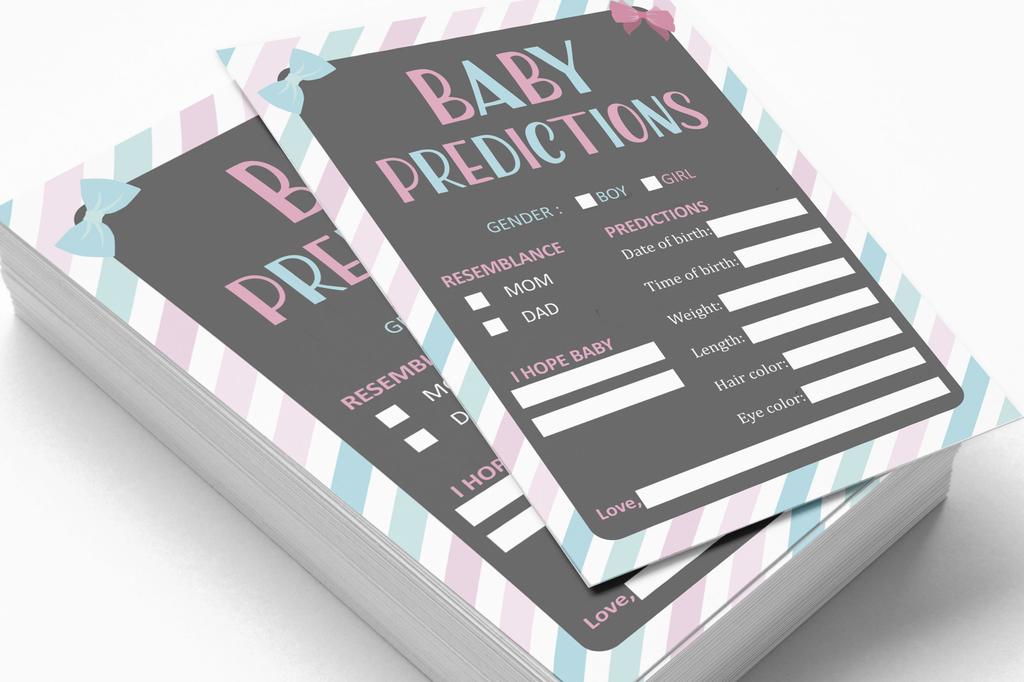 Inkdotpot 50 BabyA AlphabetA ABCA GameA Stripe Gender Reveal Baby Shower Game Ita S A Boy Ita S A Girl Party