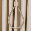 Set of 2 Wooden Curtain Tassels with Magnets, Beige, NYANDELMO ND-0157-R08-BE-52cm-2(2)