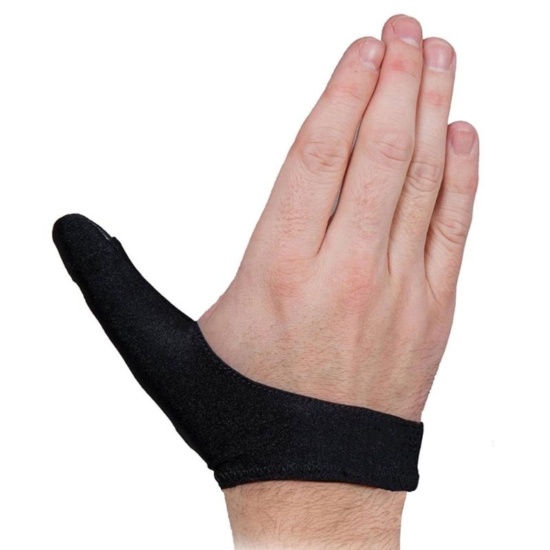 2Pcs Adjustable Bowling Thumb Sleeves Antislip Durability Enhances Control For Sports Practice