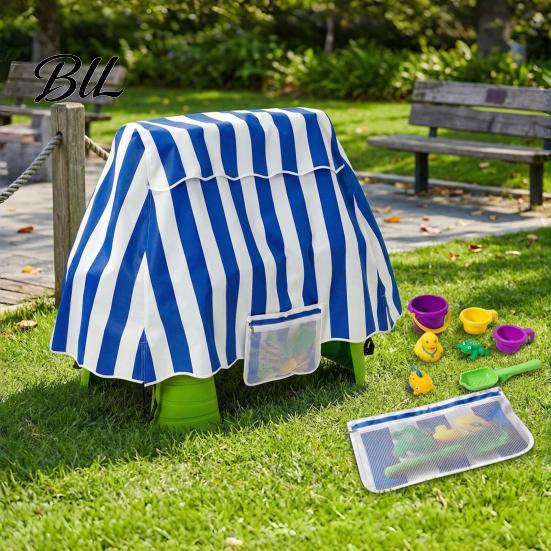 Kids Water Table Accessories Cover with Storage Bag Waterproof Snug Fit Outdoor for Toy Protects from Dust Debris Play