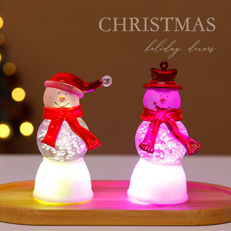 Weihnachtsmann-Schmuck Nachtlicht - Weihnachts-Atmosphäre Dekoration & Mini-Geschenk
