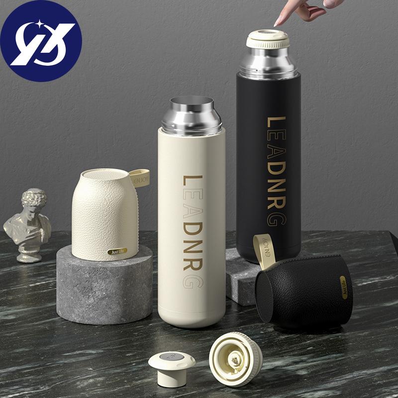 530ml Insulated Cup Office Water Cup for Men and Women Outdoor Portable Sports Stainless Steel Water Bottle Thermal Mug
