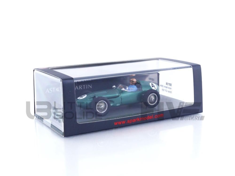Spark Aston Martin DBR4 1959 F1 British GP Shelby 1/43 #4 C.
