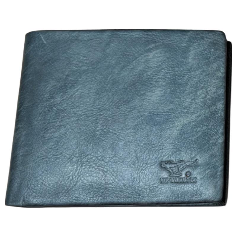 

Qipilang Men s Genuine Leather Bi-Fold Wallet Gift Set