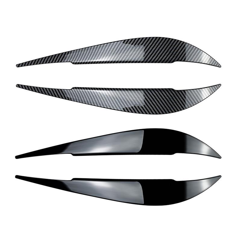 1Pair ABS car Headlight Eyebrows Eyelid Cover Stickers for BMW 4 Series F82 F83 F32 F33 F36 M4 Coupe/Gran Coupe/Cabrio 2014-
