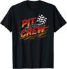 Pit Crew Race Car Birthday Party Matching Family Racing T-Shirt