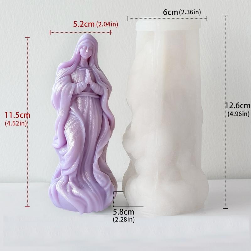 Multipurpose Silicone Mould for Portrait Relief Art Craft Cement Plasters Candle Making