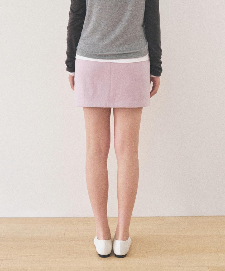 Manggomaenipeullijeu Weet Mini Skirt_Purple