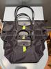 Premium French Dragon Tote Bag - Lightweight, Waterproof, Foldable, Medium Long Handle, Perfect for Commuting