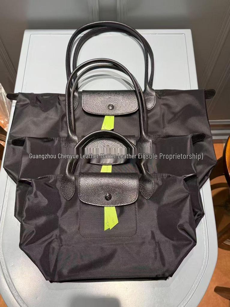 Premium French Dragon Tote Bag - Lightweight, Waterproof, Foldable, Medium Long Handle, Perfect for Commuting
