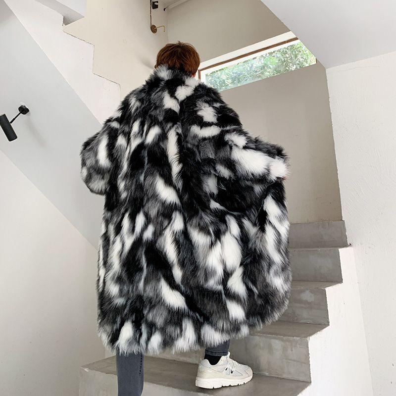 Men's Winter Thickened Coat Mid-length Trendy Warm Winter Overcoat