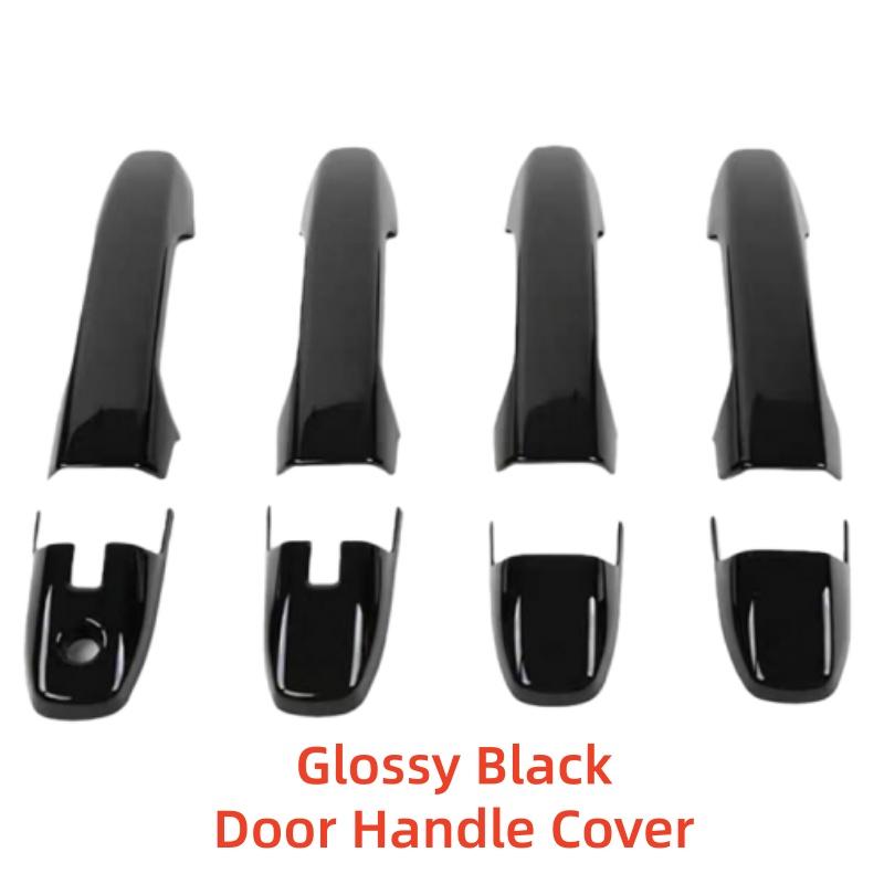ABS Plastic Carbon Car Upgrade Accessorie Plated Exterior Door Handle Bowl Covers Trim Paste Style For Toyota RAIZE