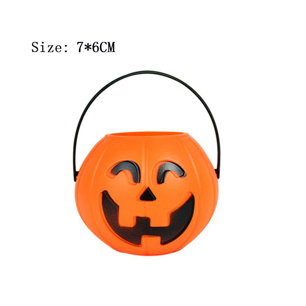 Children Kids Trick Candy Box Sweet Holder Pumpkin Bucket Halloween Party Decorations