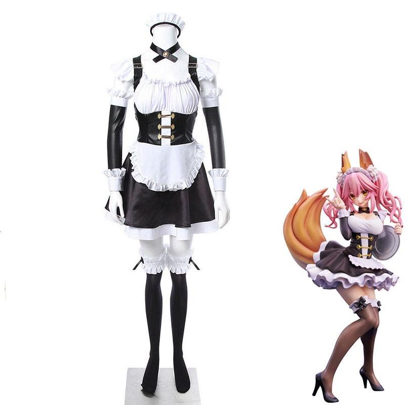 Breathable Fgo Tamamo No Mae Cosplay Costume Full Set For Ultimate Comfort