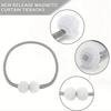 Pearl Magnetic Curtain Clips, Curtain Fixer, Adjustable Locking Ties, Magnetic No Punch, Curtain Decorative Accessories