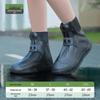 Unisex Waterproof Non-Slip Rain Boots and Shoe Covers - Durable and Thick for Outdoor Use, Includes Children's Sizes
